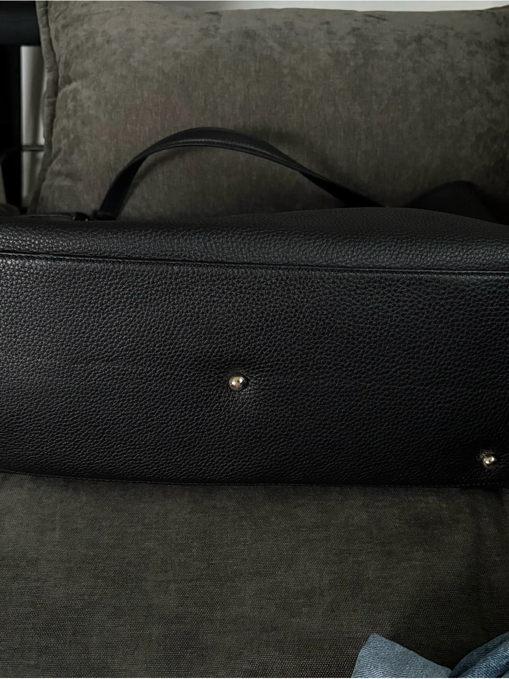 Gucci Soho Black Pebbled Leather Tote Bag 282308